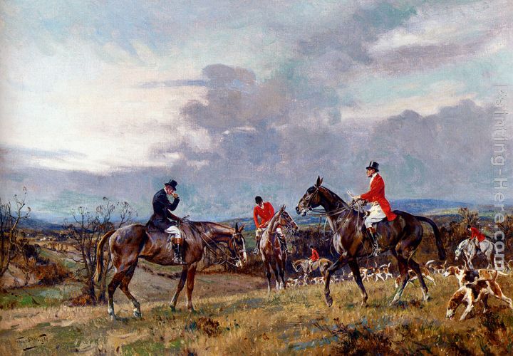 Out Hunting painting - Gilbert Scott Wright Out Hunting art painting